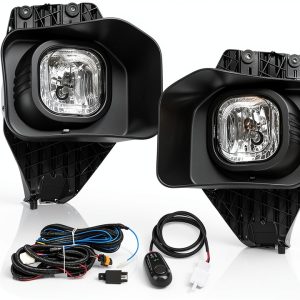 Fog Light PIT66 Clear Polycarbonate for 2011-2016 Ford F250 F350-0
