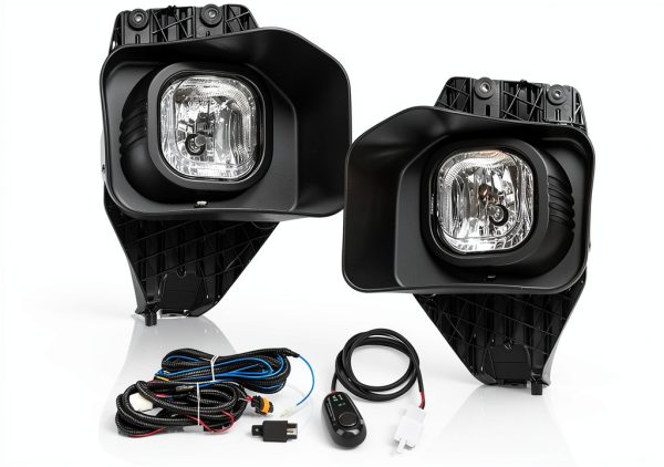 Fog Light PIT66 Clear Polycarbonate for 2011-2016 Ford F250 F350-0