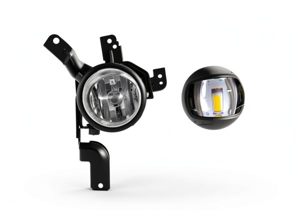BONA Black Fog Light for 2007-2009 Honda CRV 55W Waterproof Front Lamp-7