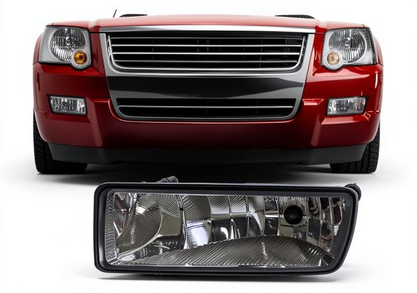 PIT66 Clear Fog Light for 2006-2010 Ford Explorer 2 Pack Halogen-3