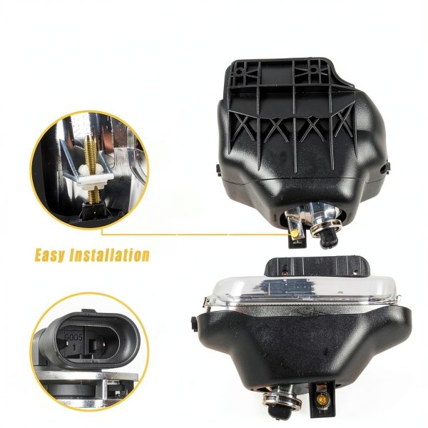 Boine Fog Light for Chevy Silverado 1500 Waterproof Black PC Lens-3
