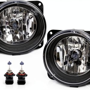 PIT66 Clear Fog Light Pair for 2003-2004 Ford Mustang Cobra – Halogen-0