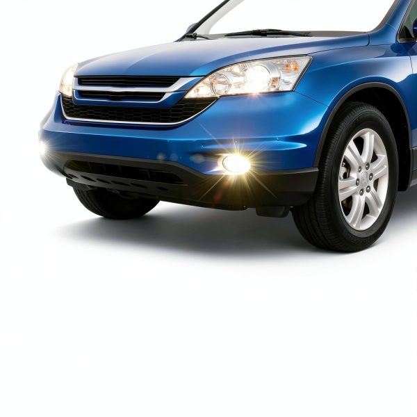 BONA Black Fog Light for 2007-2009 Honda CRV 55W Waterproof Front Lamp-4
